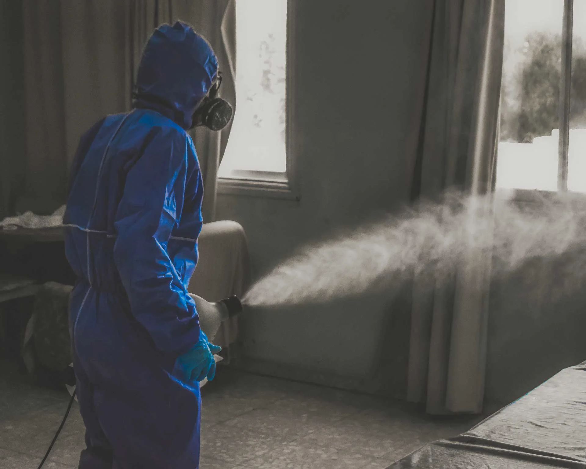 Desinfection covid et bacteries